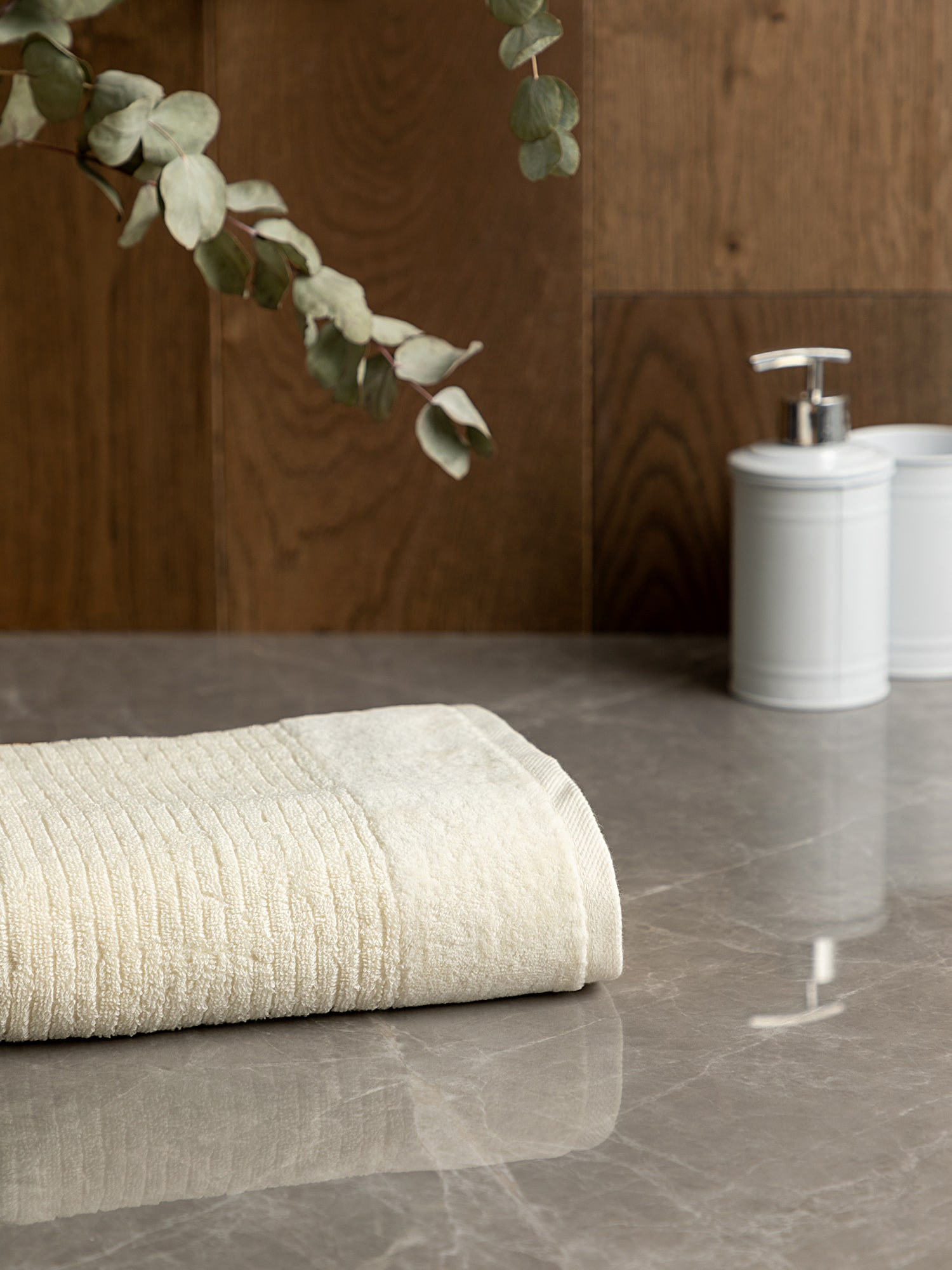 Полотенце "Rossa", слоновая кость, Унисон 0