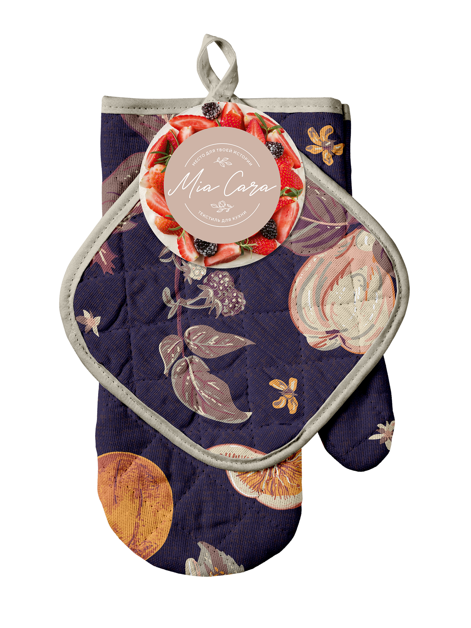 Комплект кухонный Mia Cara Juicy Fruit 4