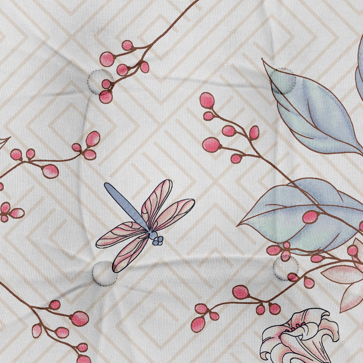 Подушка на стул с тафтингом "Барбара", Mia Cara 2