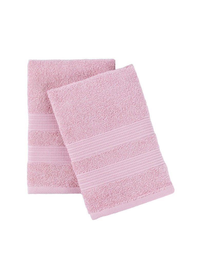 Комплект полотенец "Raffle", пыльная роза, Унисон 3