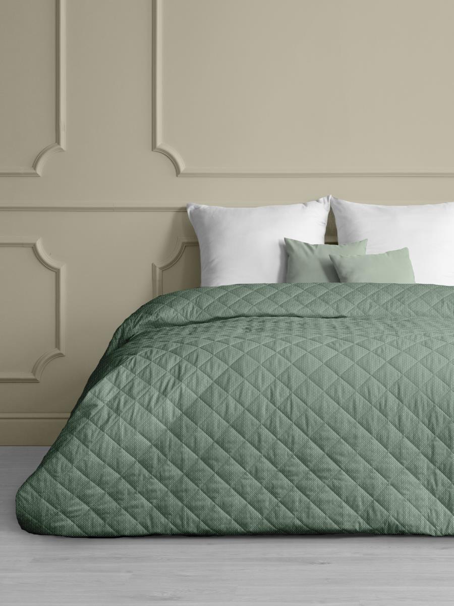 Покрывало стеганое Liverpool, зеленый, Унисон 5