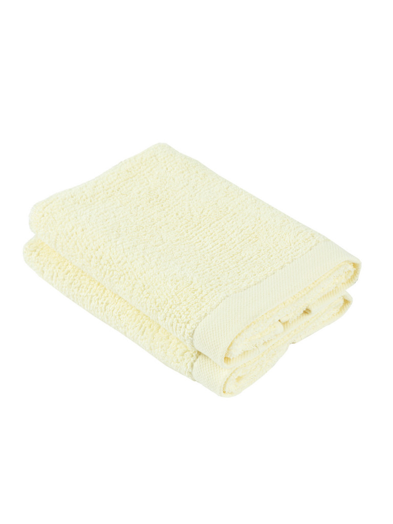 Комплект махровых полотенец "Lotte", сливочный, Унисон 1
