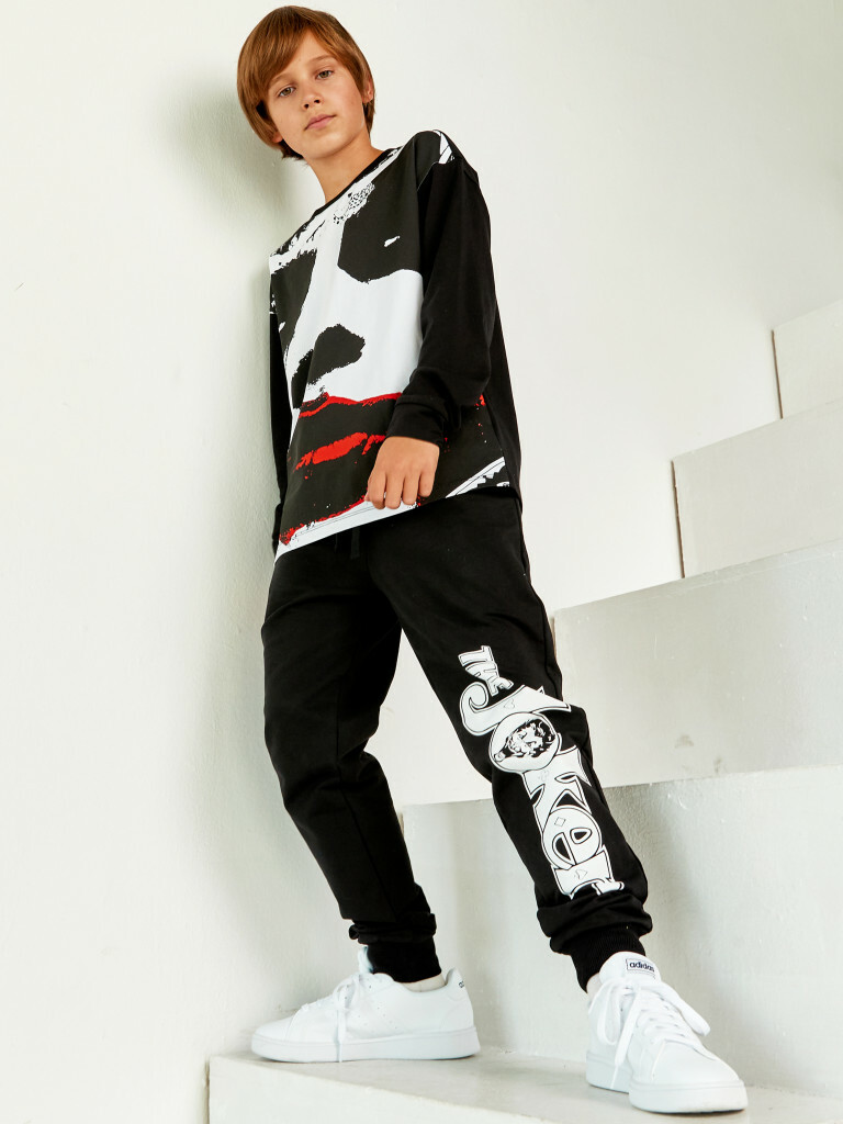 Брюки  Черный, Crazy Getup 5