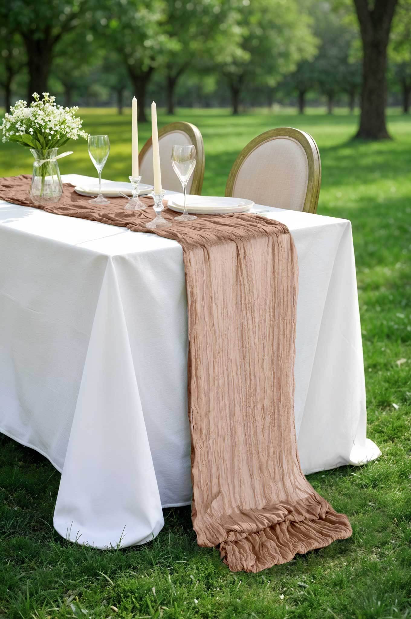 Скатерть-дорожка Унисон Бежевый 0