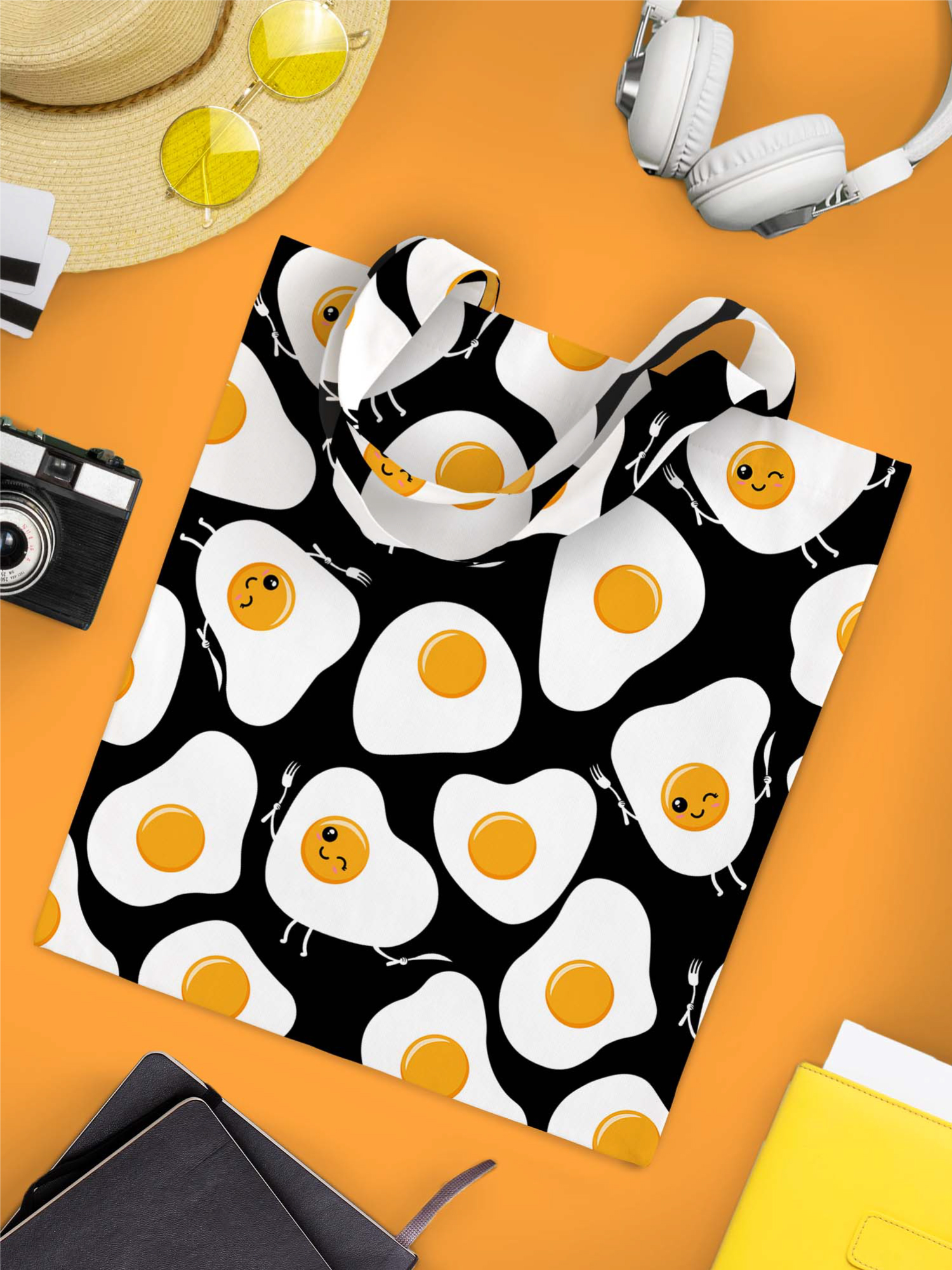 Сумка-шоппер "Eggs", Crazy Getup 4