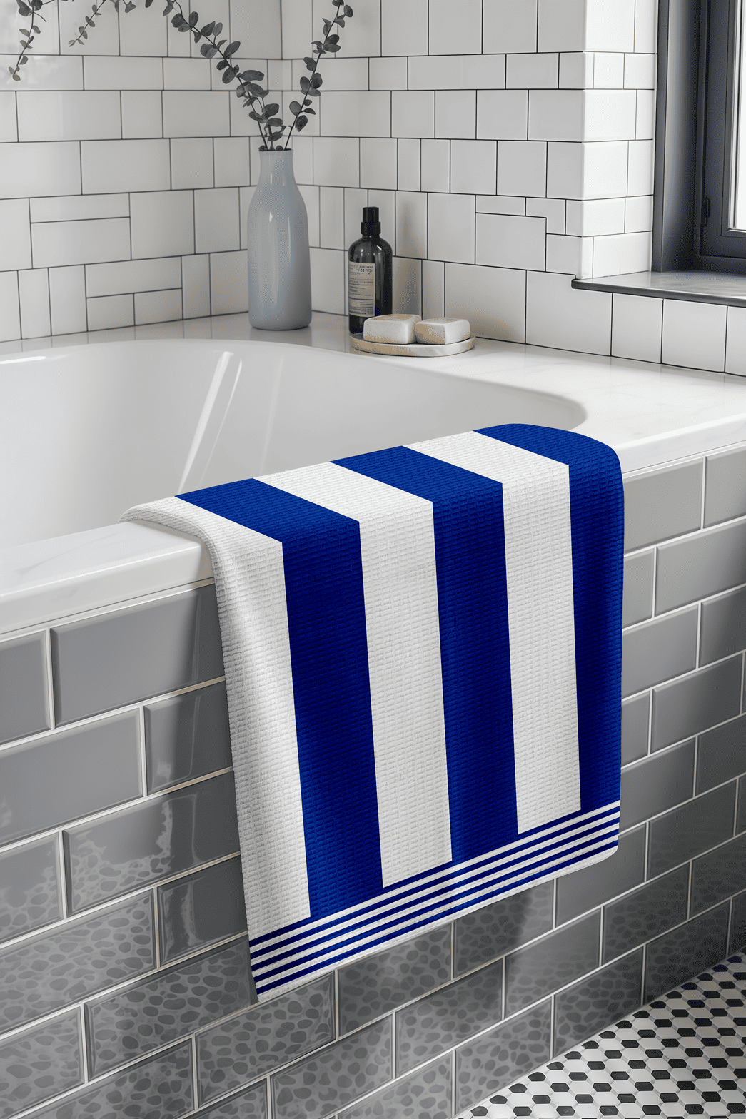 Полотенце Унисон Синие полосы 0