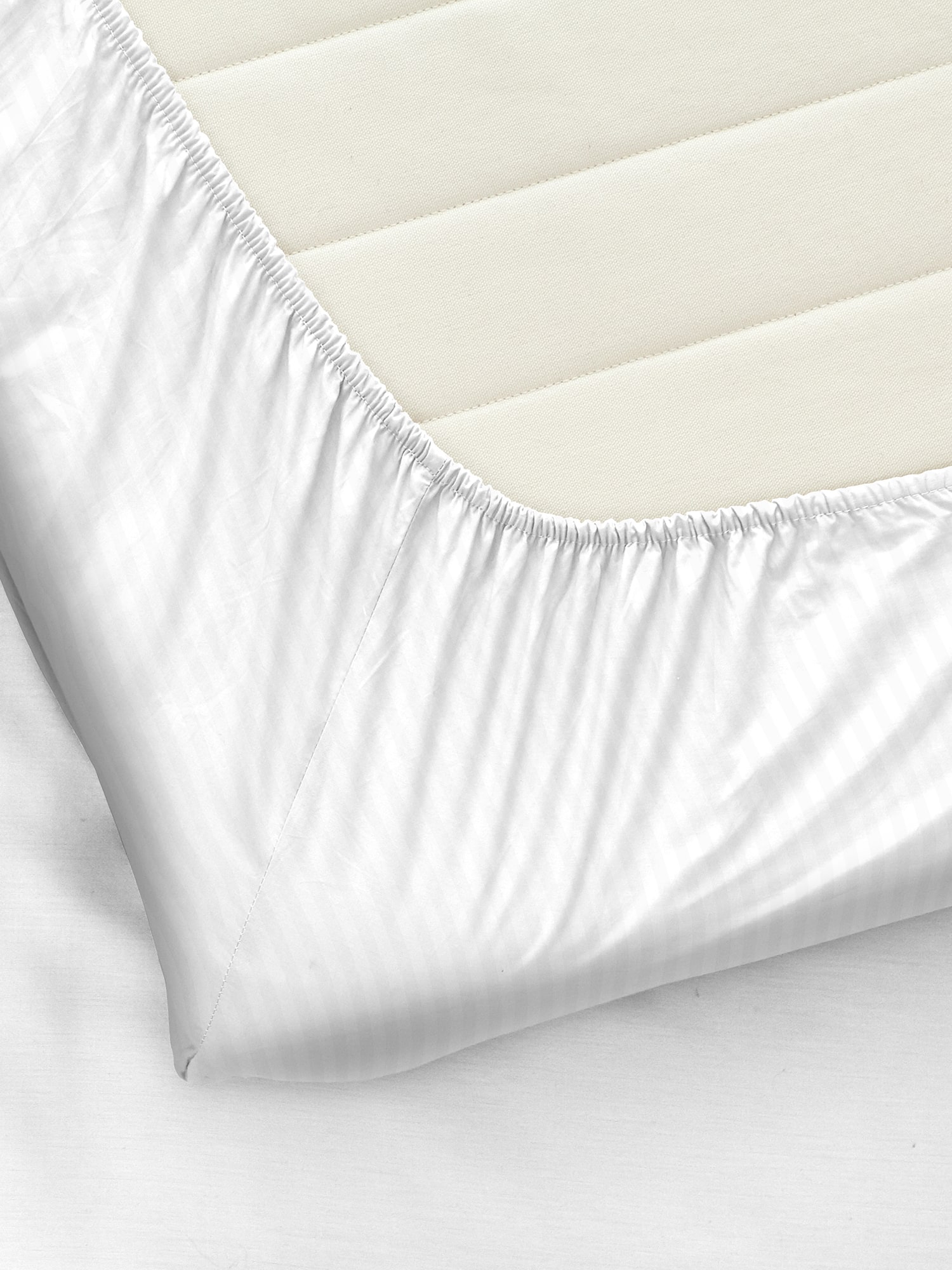 Простыня на резинке Флоранс White Stripe 1