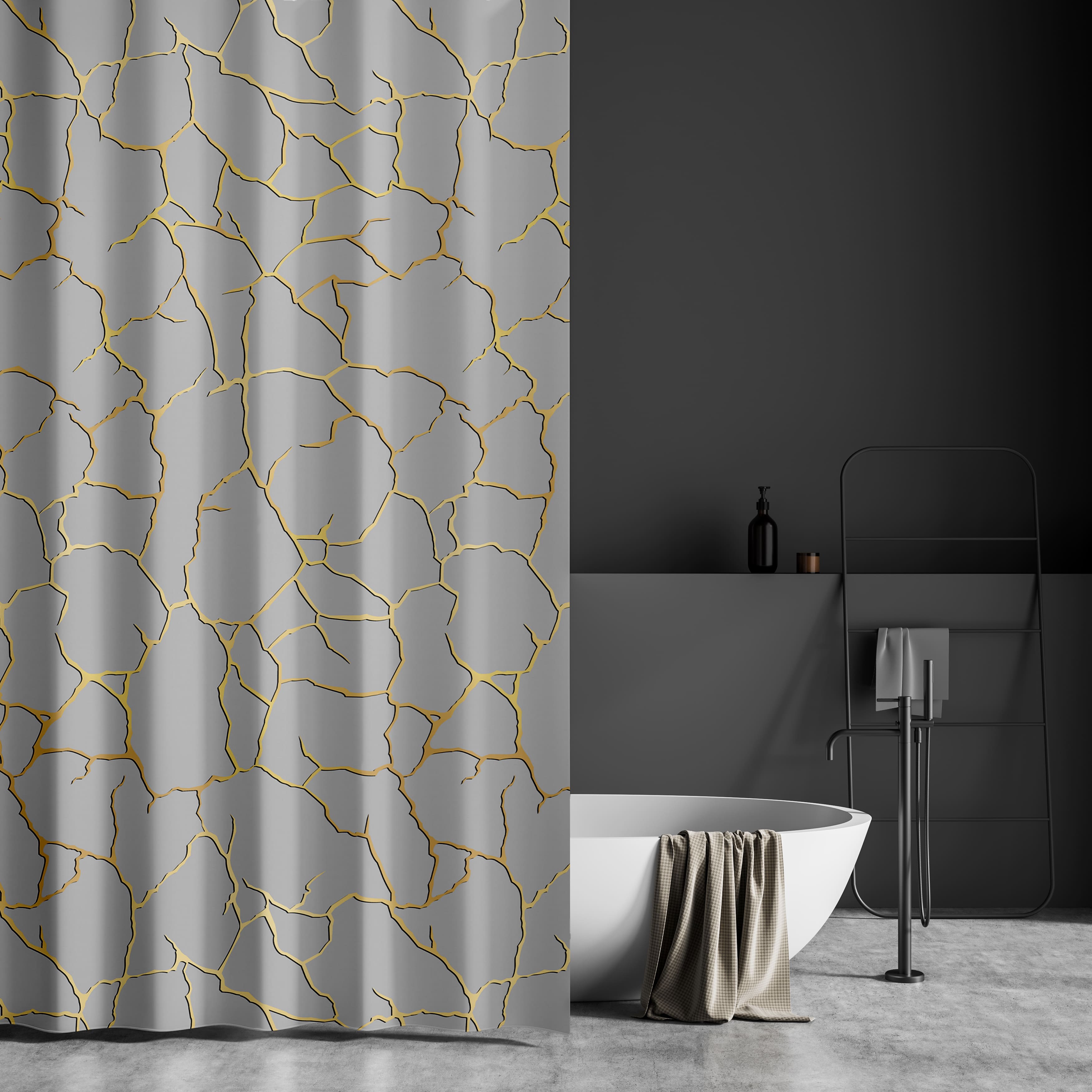 Штора Унисон Серые молнии 1