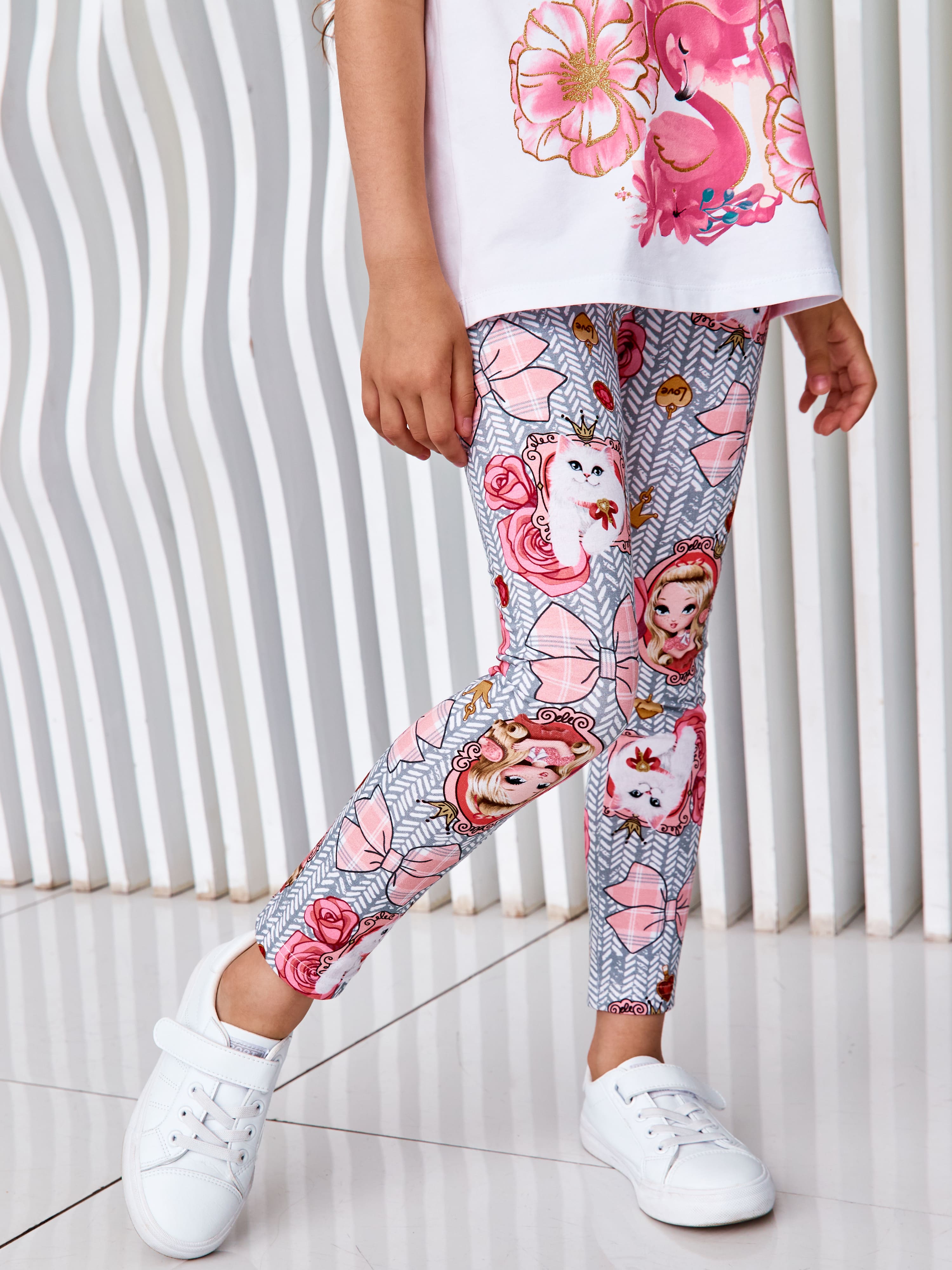 Брюки Miss Pink Разноцветный Рисунок, Juno 1