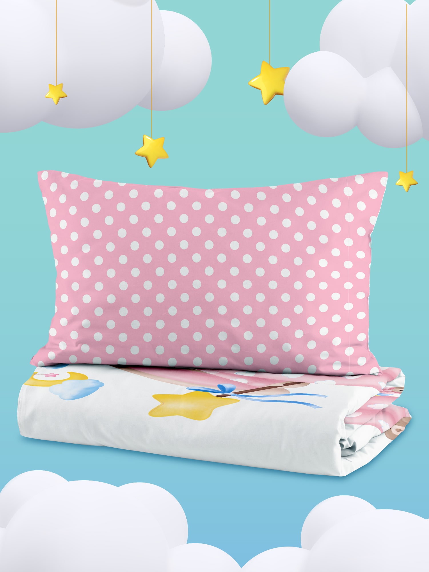 Постельное бельё Juno Зайка-звездочка 5