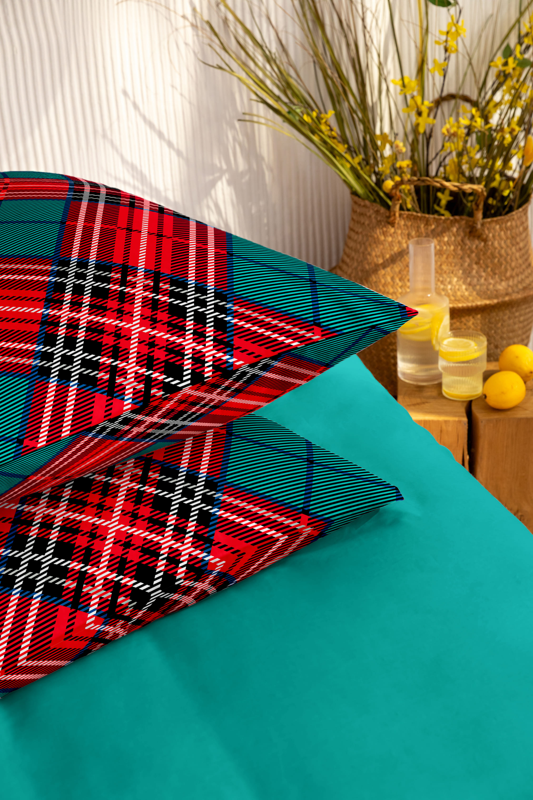 Постельное бельё Унисон Клетка 1