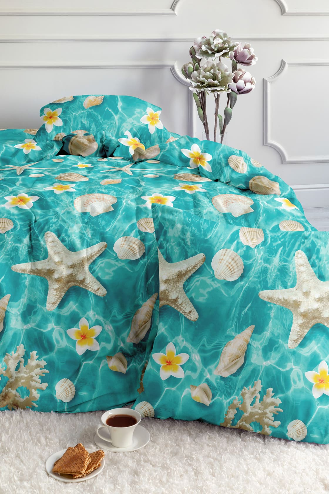 Постельное бельё Флоранс Морская симфония 4
