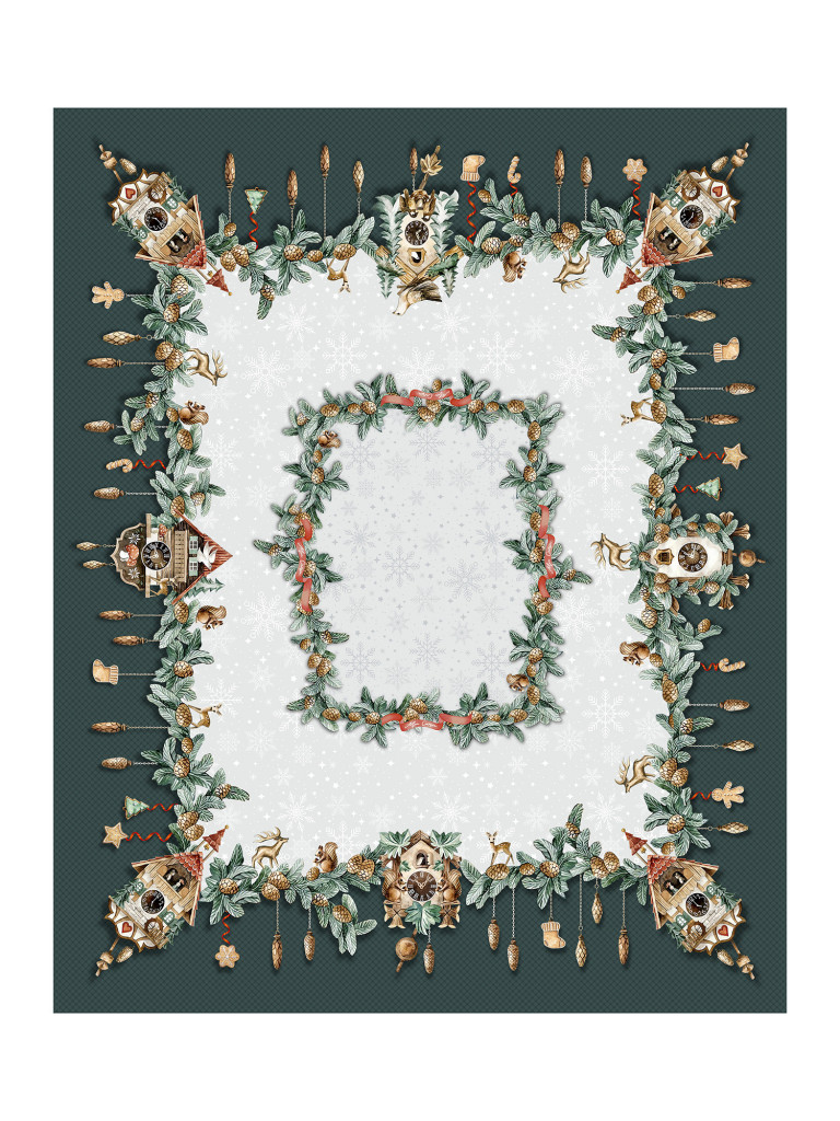 Скатерть Новогодние сказки 1