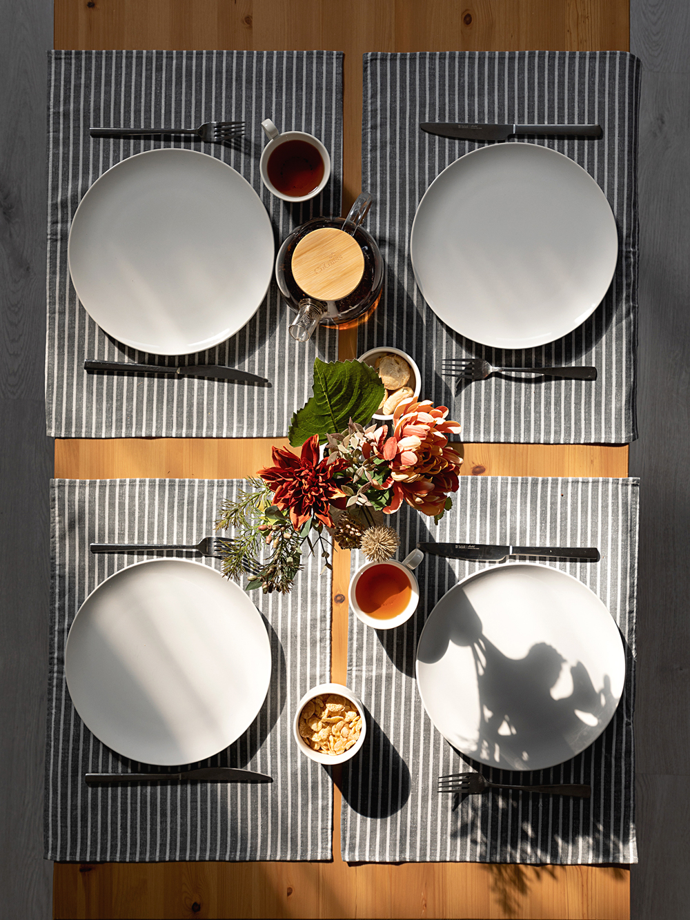 Комплект сервировочных салфеток "Loft Cafe", Унисон 4