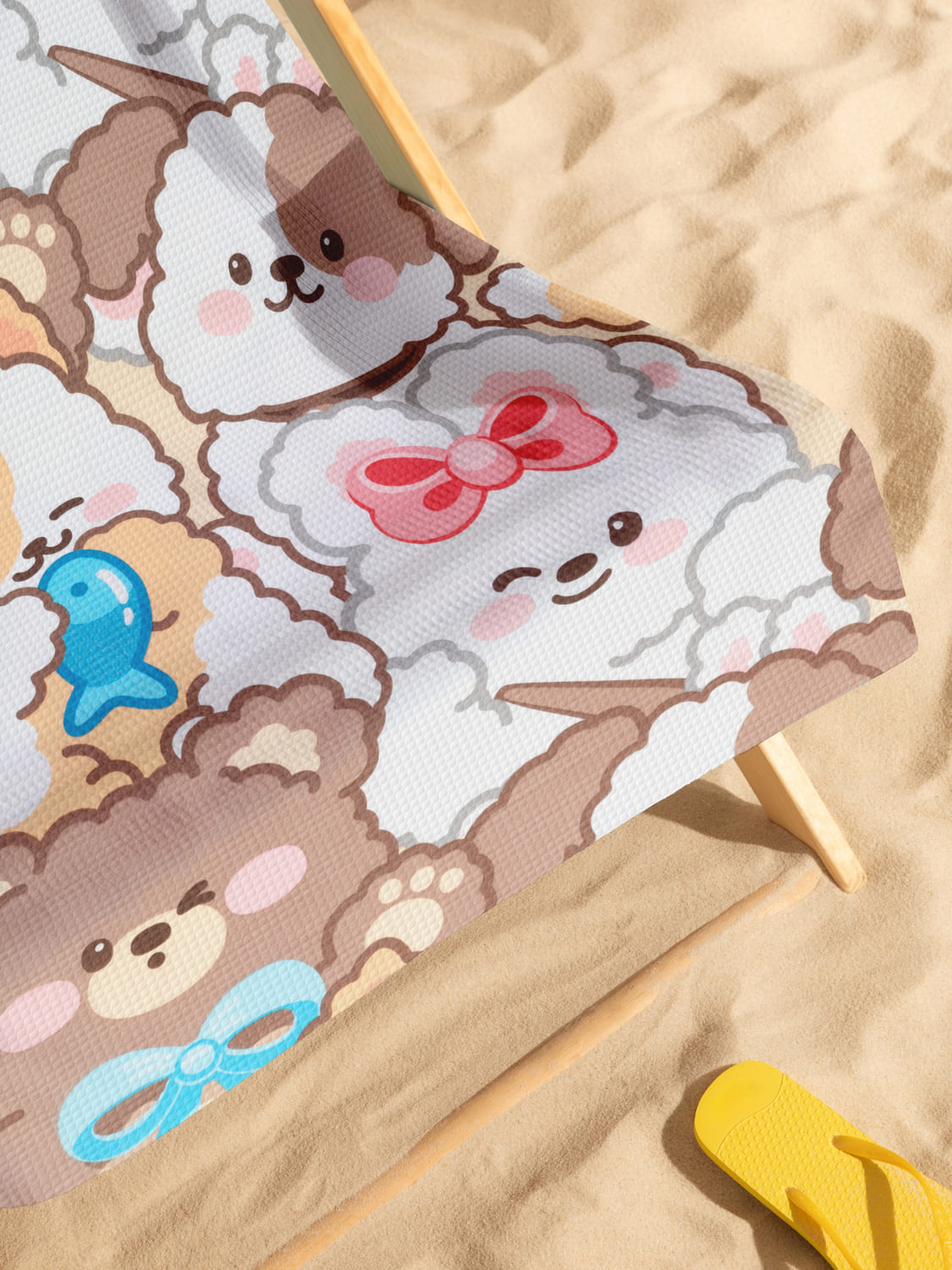 Полотенце Juno Кавайные зверята 3