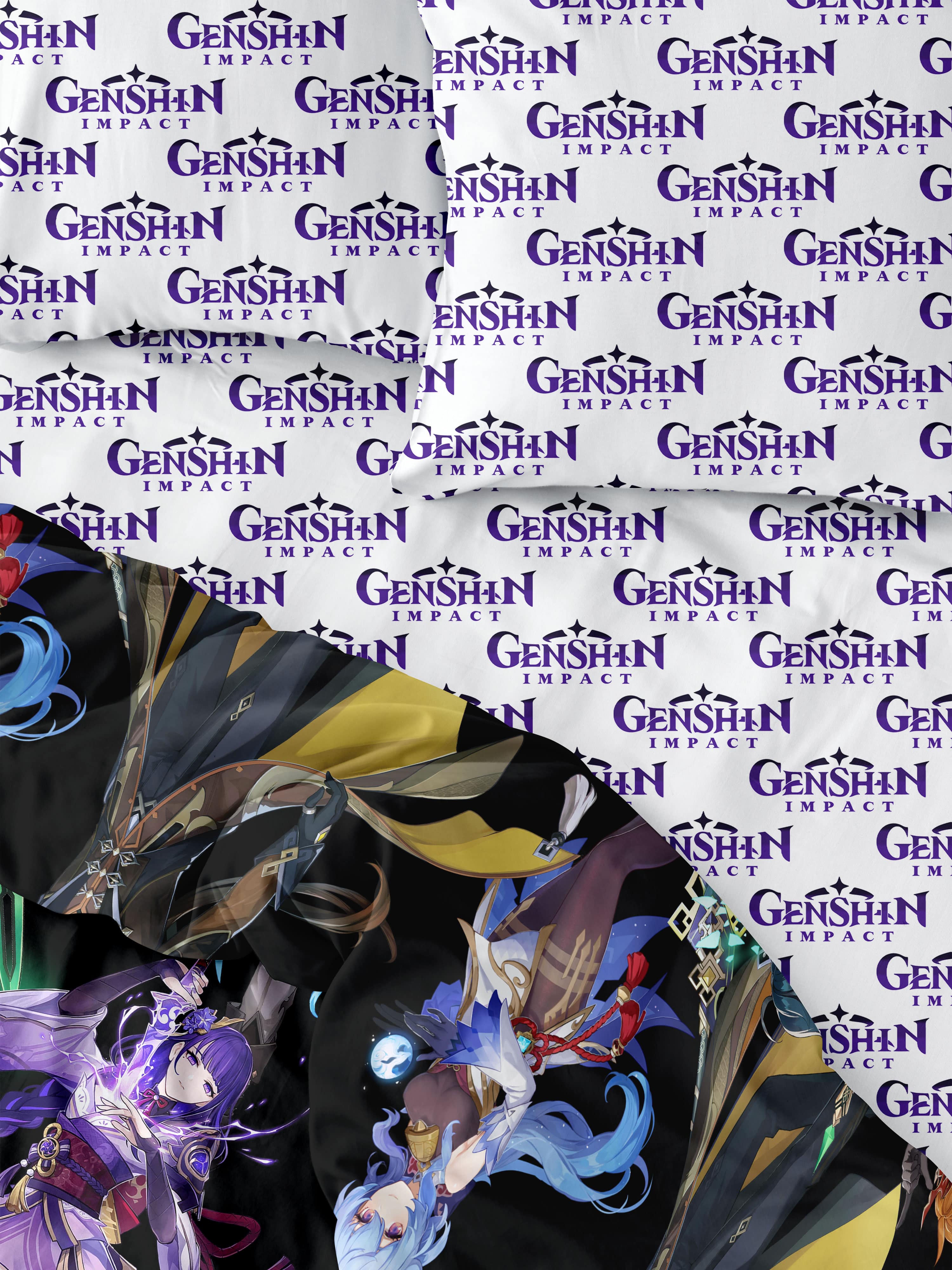 Постельное бельё Crazy Getup Genshin Impact 5