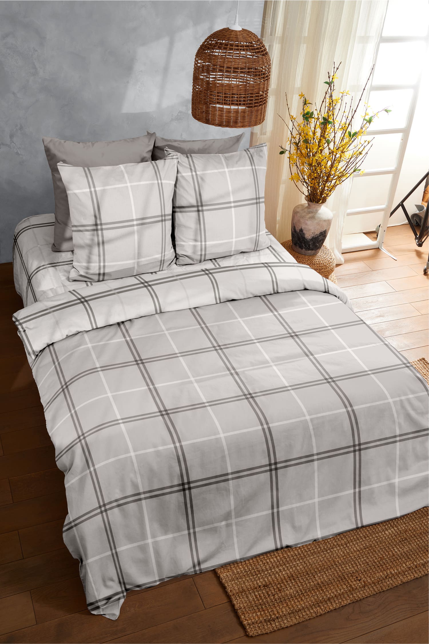 Постельное бельё Унисон Клетка 0