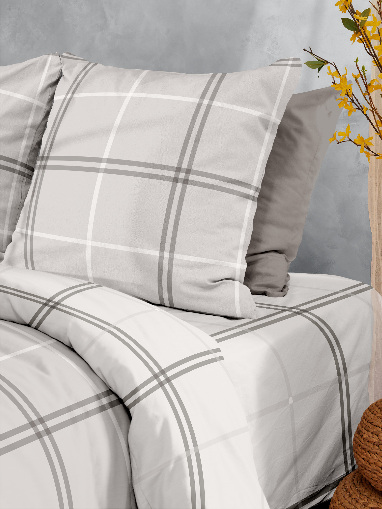 Постельное бельё Унисон Double Checks 1