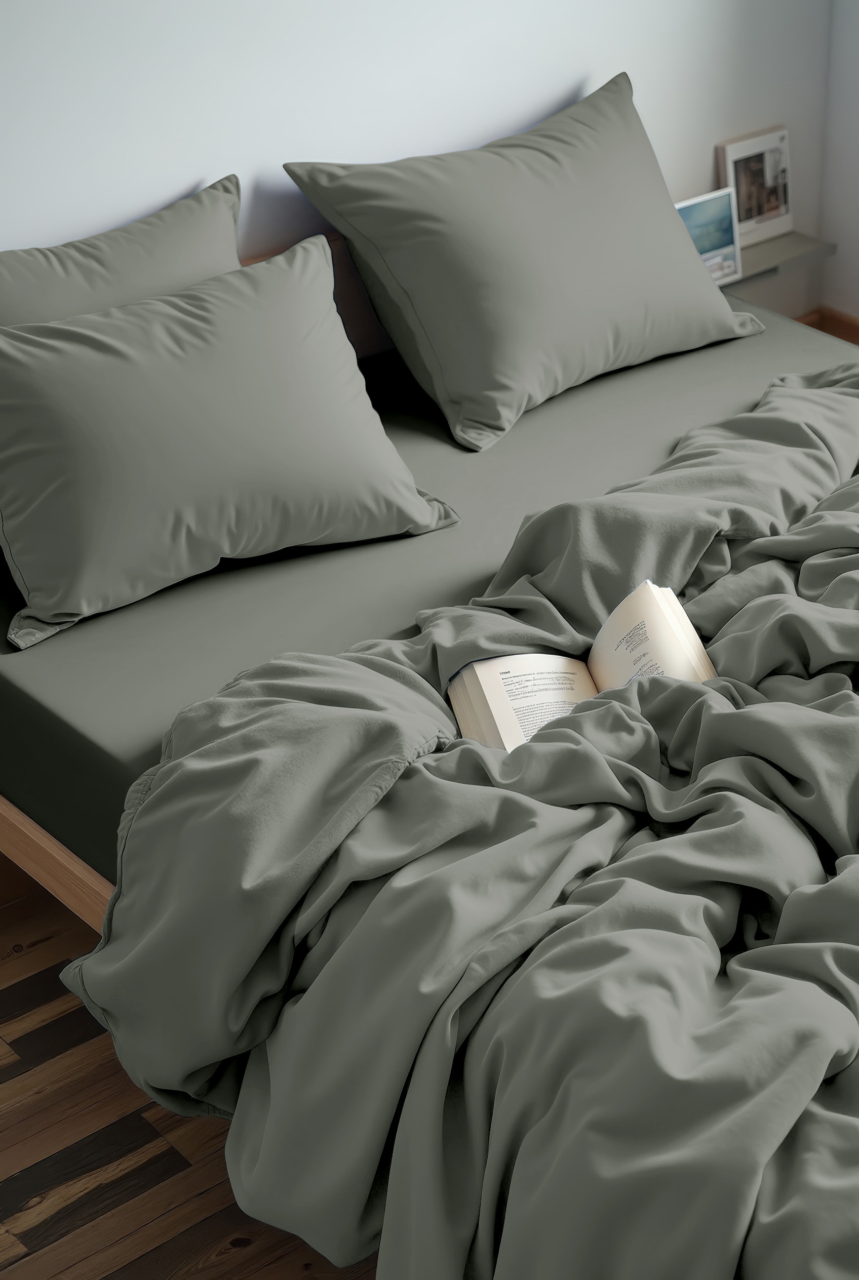 Постельное бельё Флоранс Серый 4