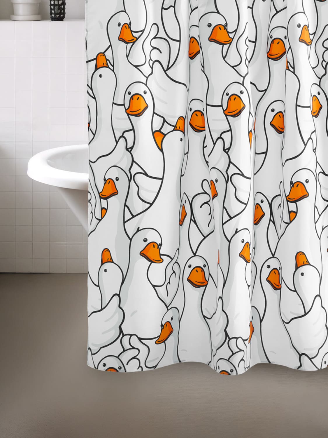 Штора Crazy Getup Гусь 1