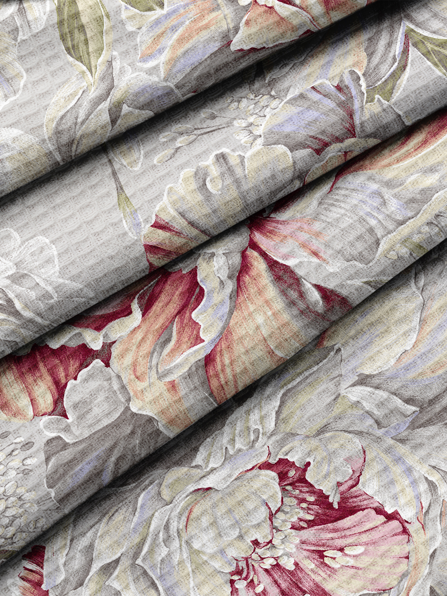 Комплект вафельных полотенец "Душистый пион", Mia Cara 3