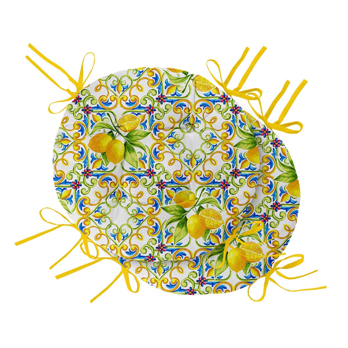 Комплект подушек на стул "Lemonade", Mia Cara 2