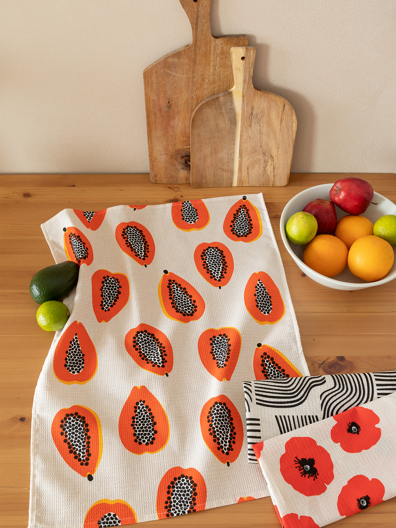 Комплект полотенец Унисон Papaya fields 0