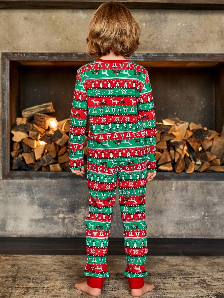 Пижама Happy New Year Красный Рисунок, Juno 1