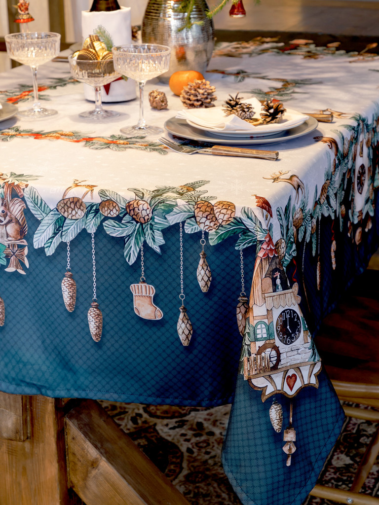 Скатерть Новогодние сказки 4