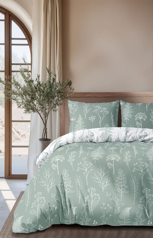 Постельное бельё Унисон Botanical Garden Sage 8