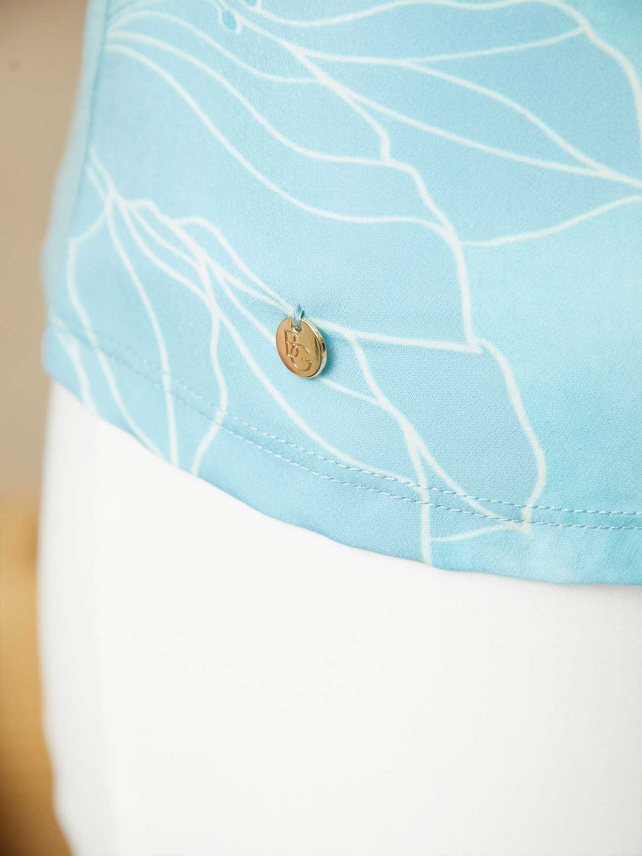 Туника (платье) TOUCH THE SUMMER Бирюзовый, BeGood 4