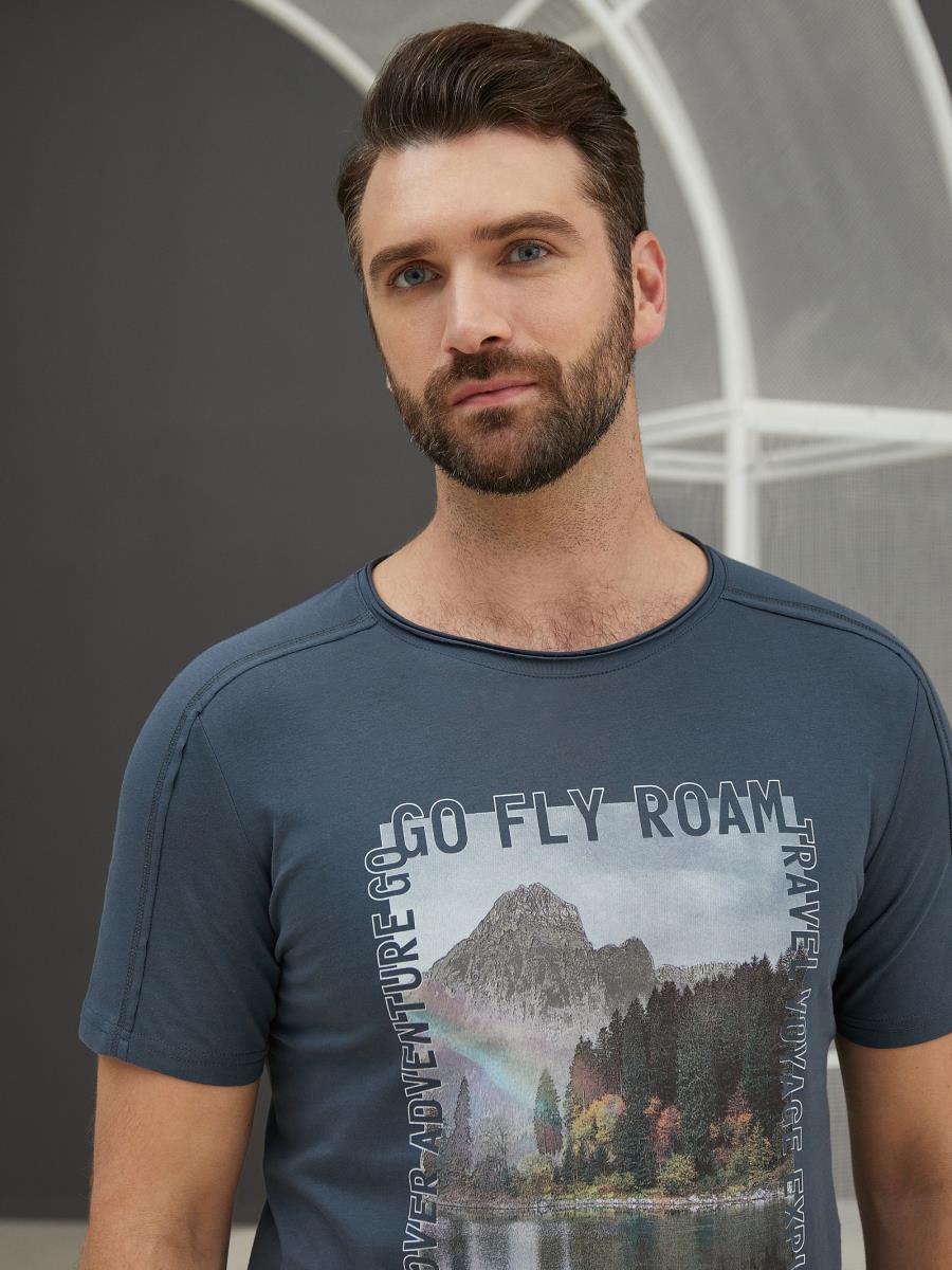 Футболка "Camping", графит, BeGood 2