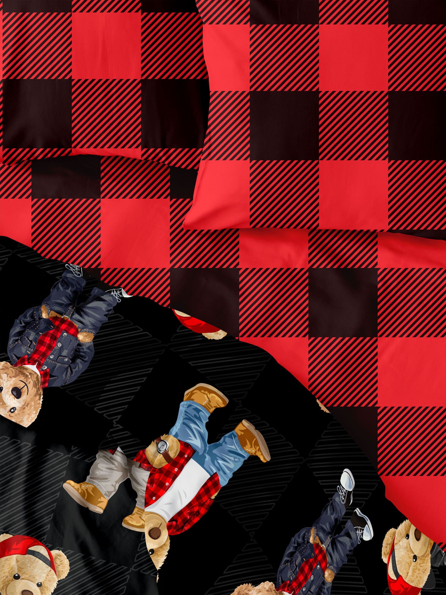 Постельное бельё Crazy Getup Мишки 3