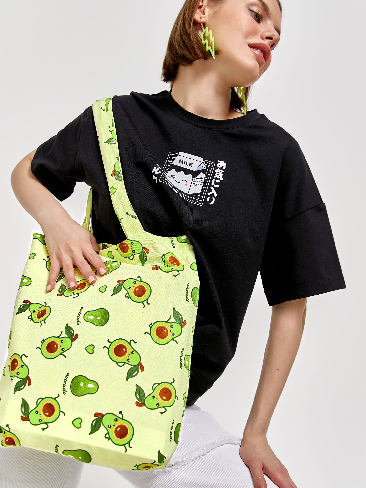 Сумка-шоппер "Avocado", Crazy Getup 2