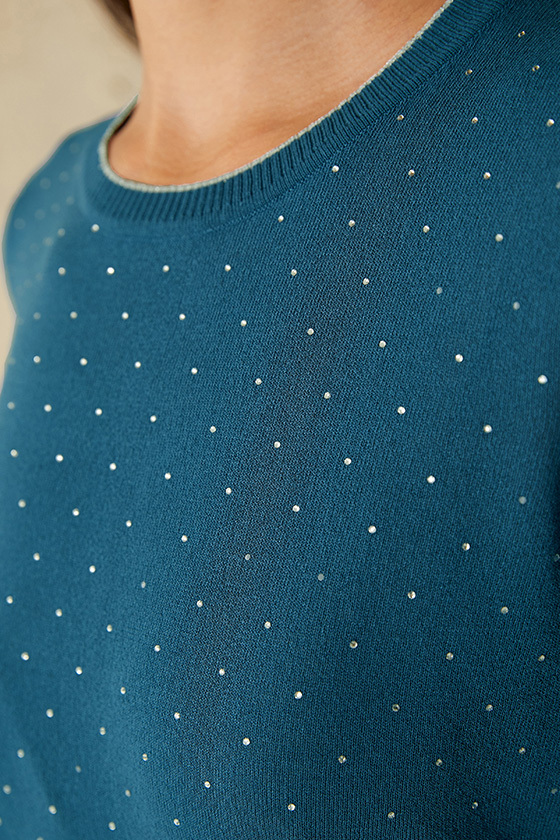 Джемпер женский Frozen Mist синий, BeGood 3