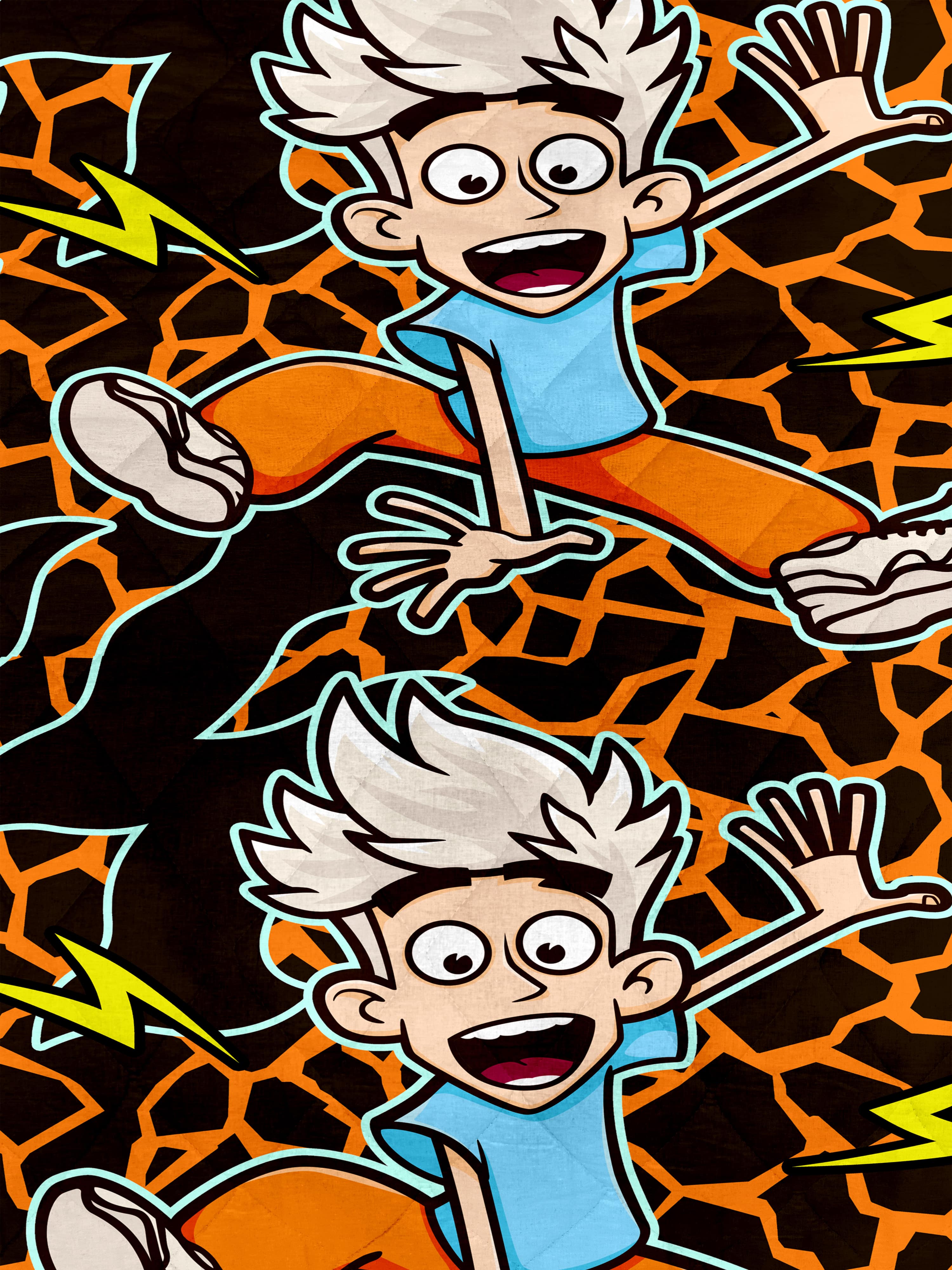 Покрывало Непоседа Пол это лава 5