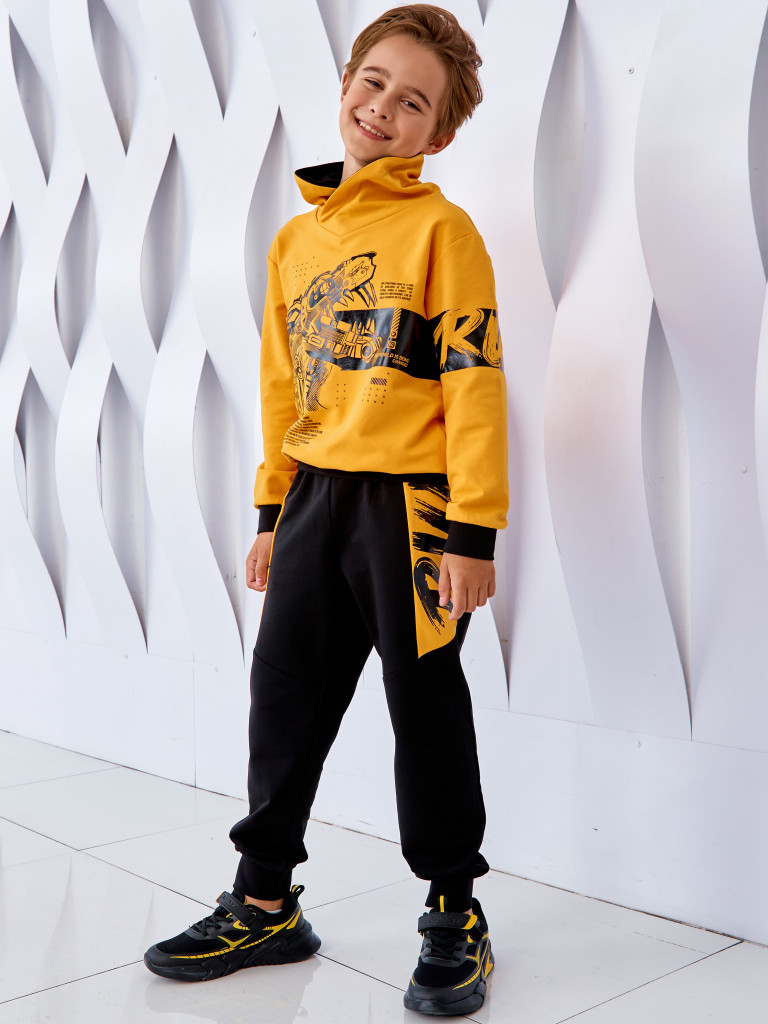 Брюки "CYBER BRO", черный, Juno 1