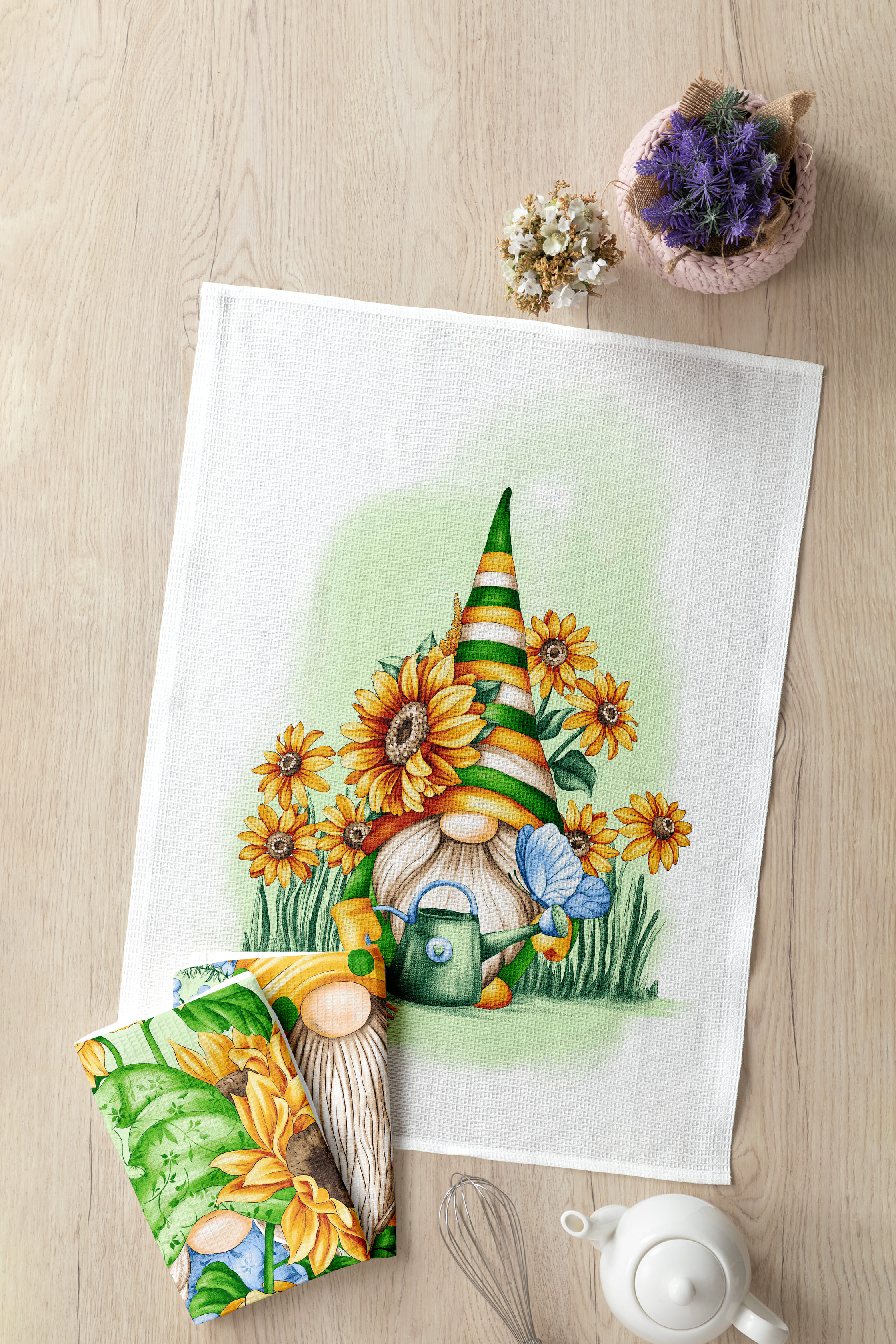 Комплект полотенец Mia Cara Садовые гномы 3