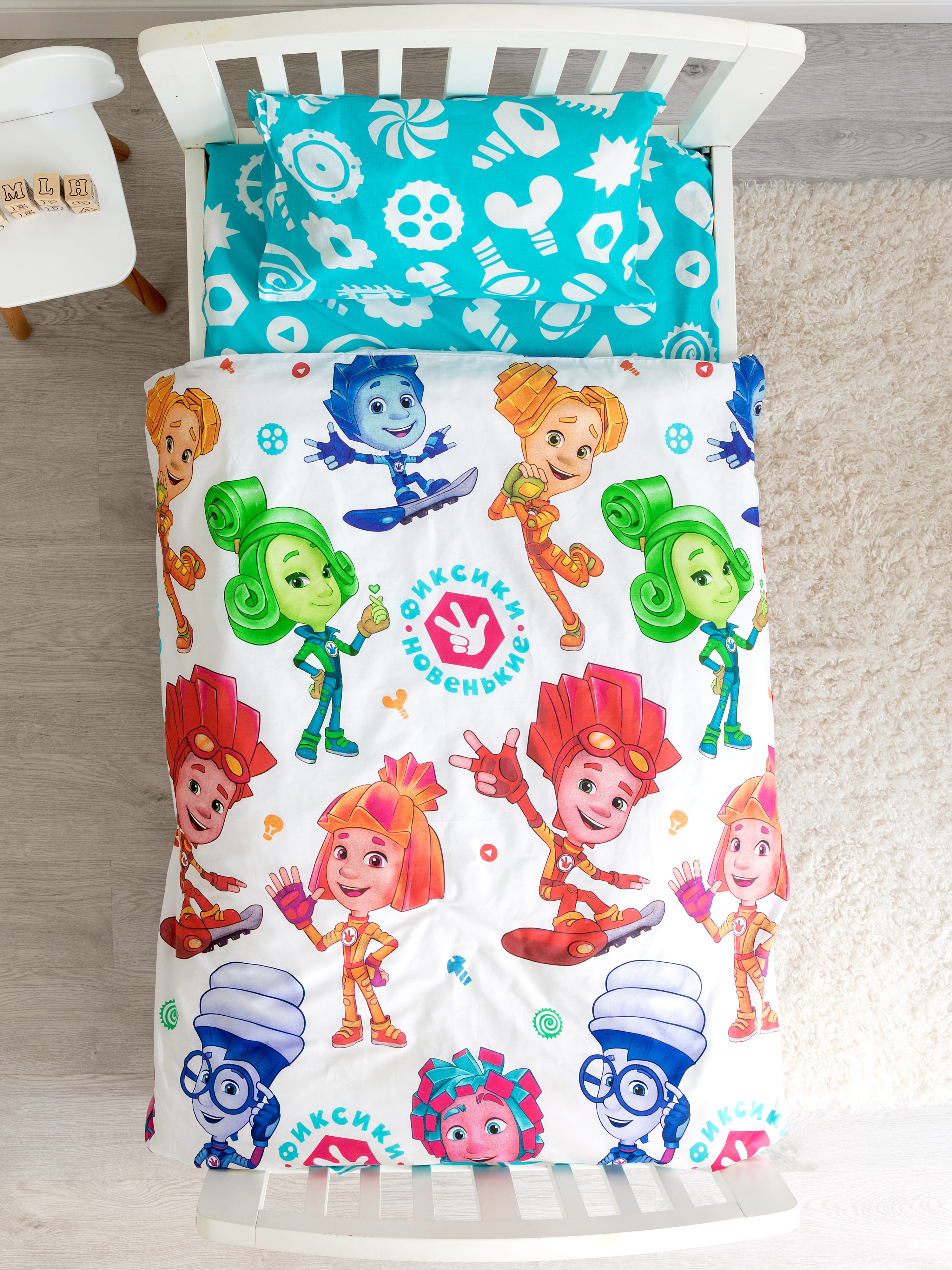 Постельное белье Маленькие механики 1