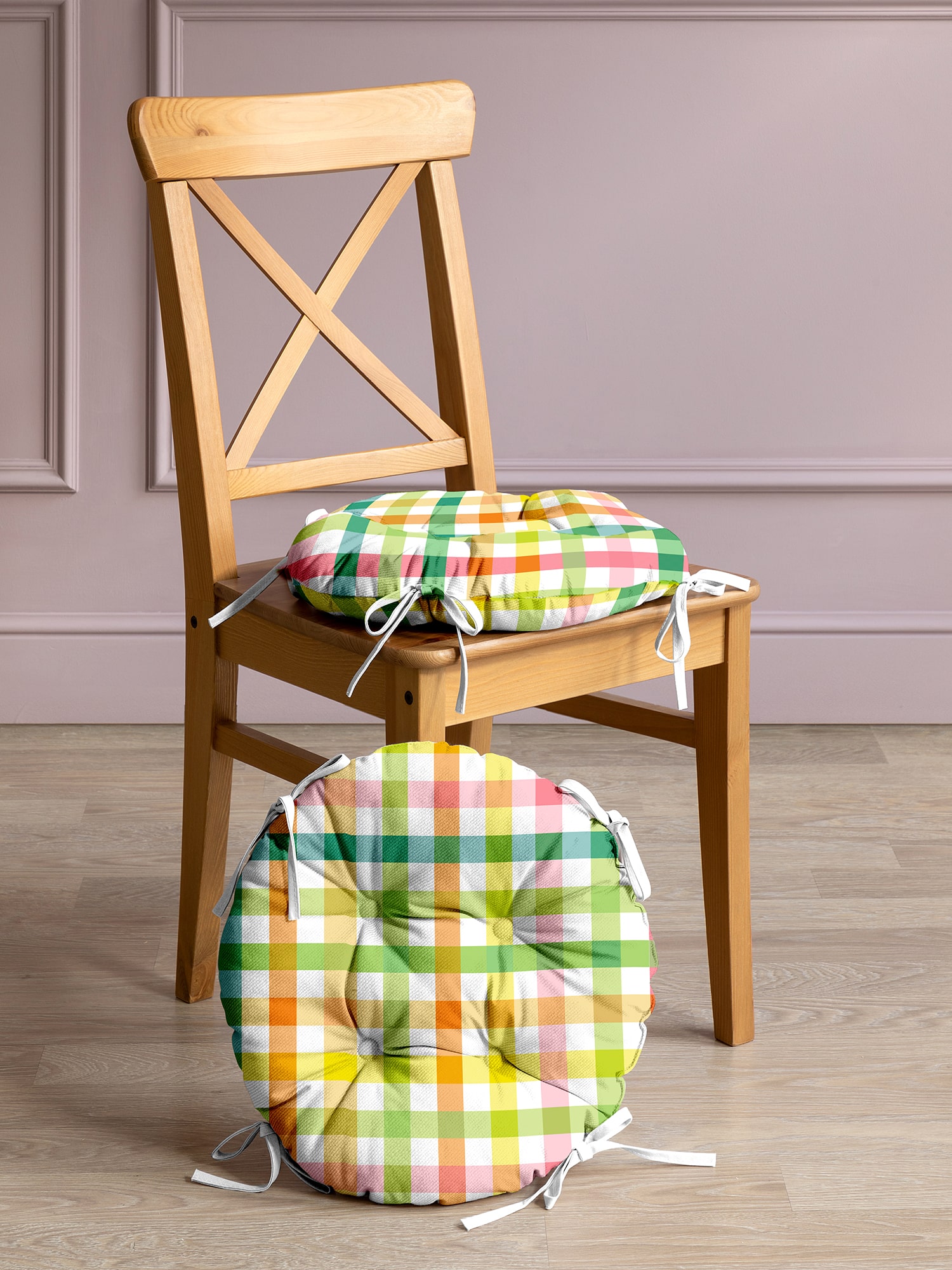 Комплект подушек на стул Унисон Bright mood 0