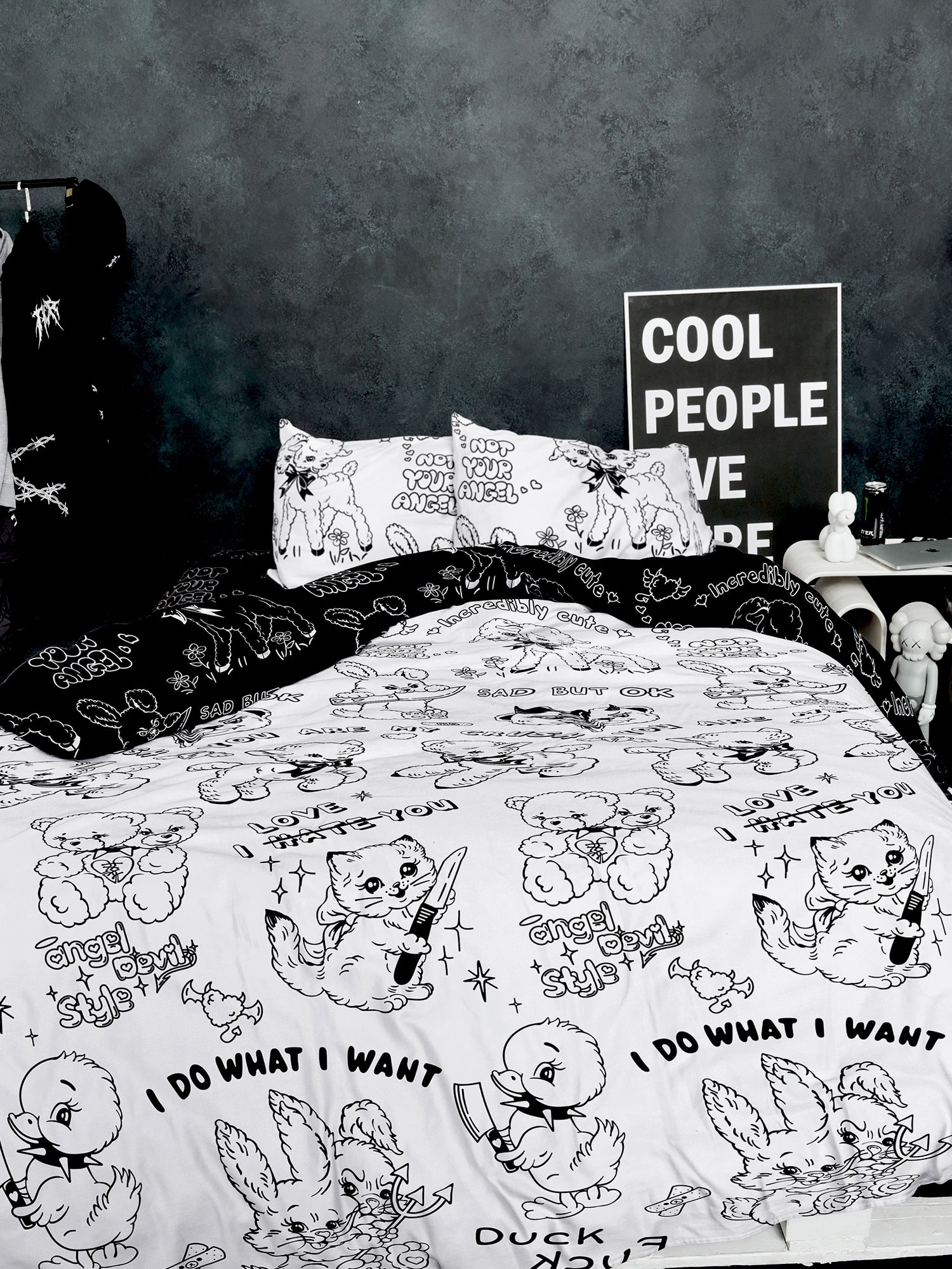 Постельное бельё Crazy Getup Evil cute 0