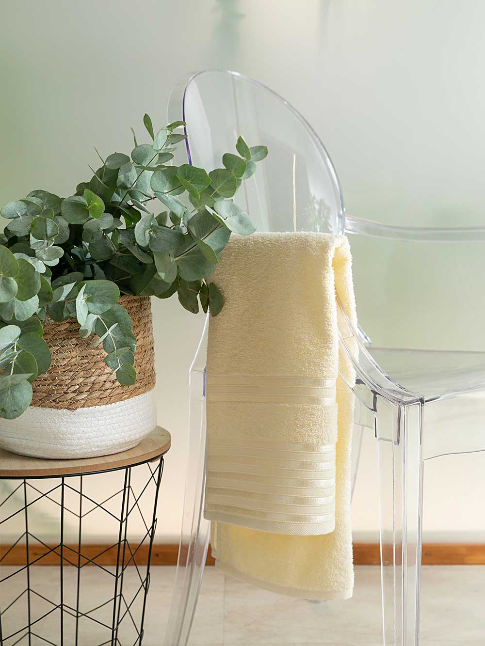 Полотенце махровое "Патрисия", молочный, Mia Cara 2