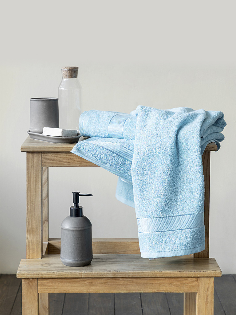 Комплект полотенец "Ritz", голубой, Унисон 1