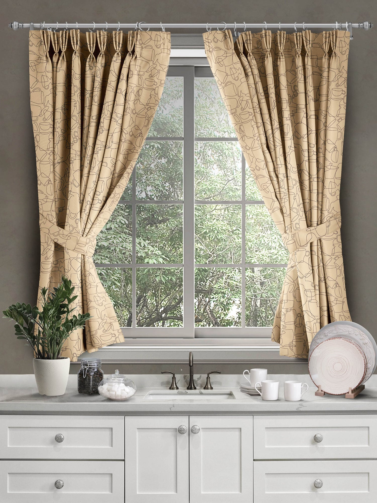 Комплект штор Унисон Moloko 0