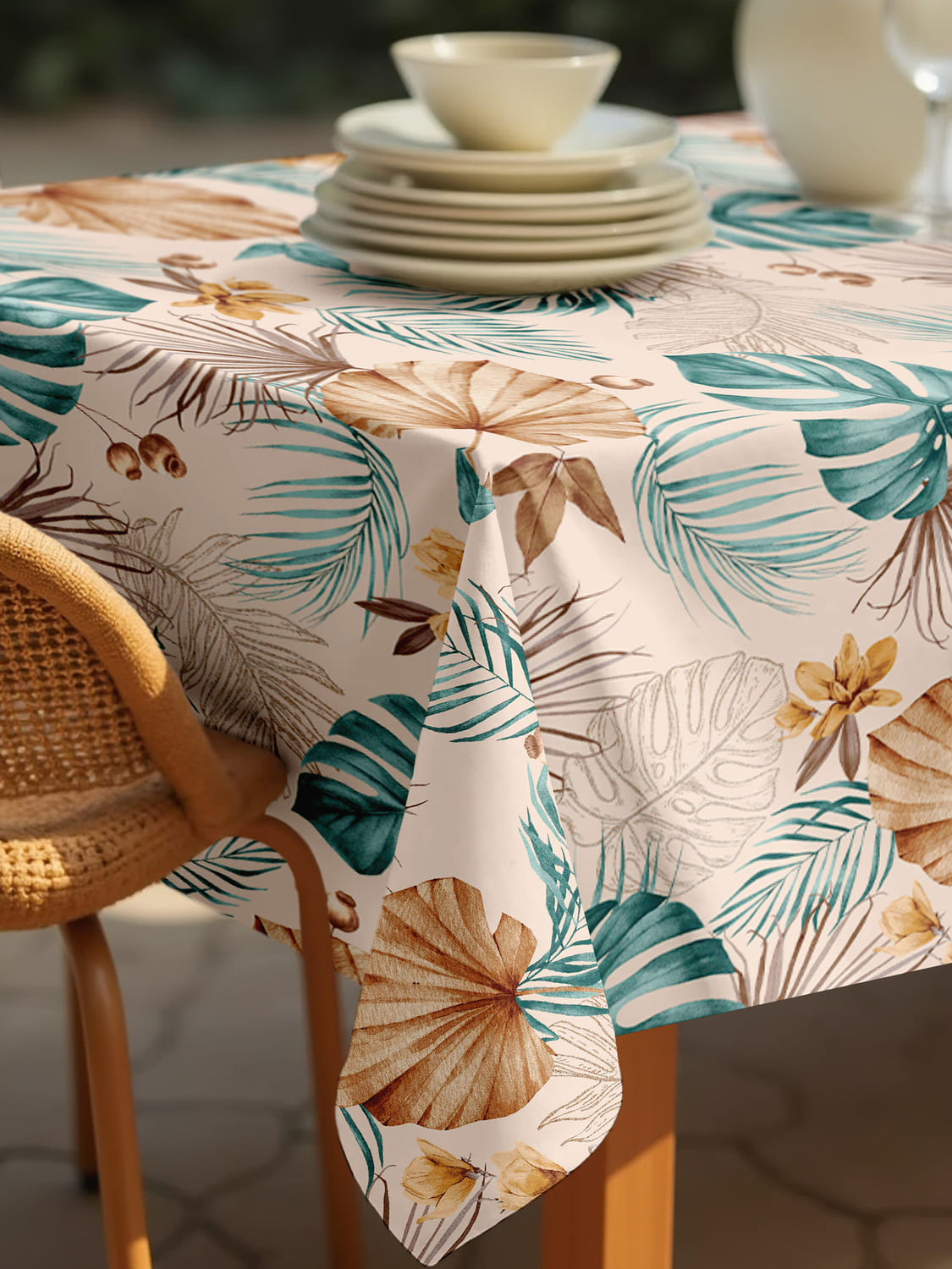 Скатерть Mia Cara Тропическая пальма 1