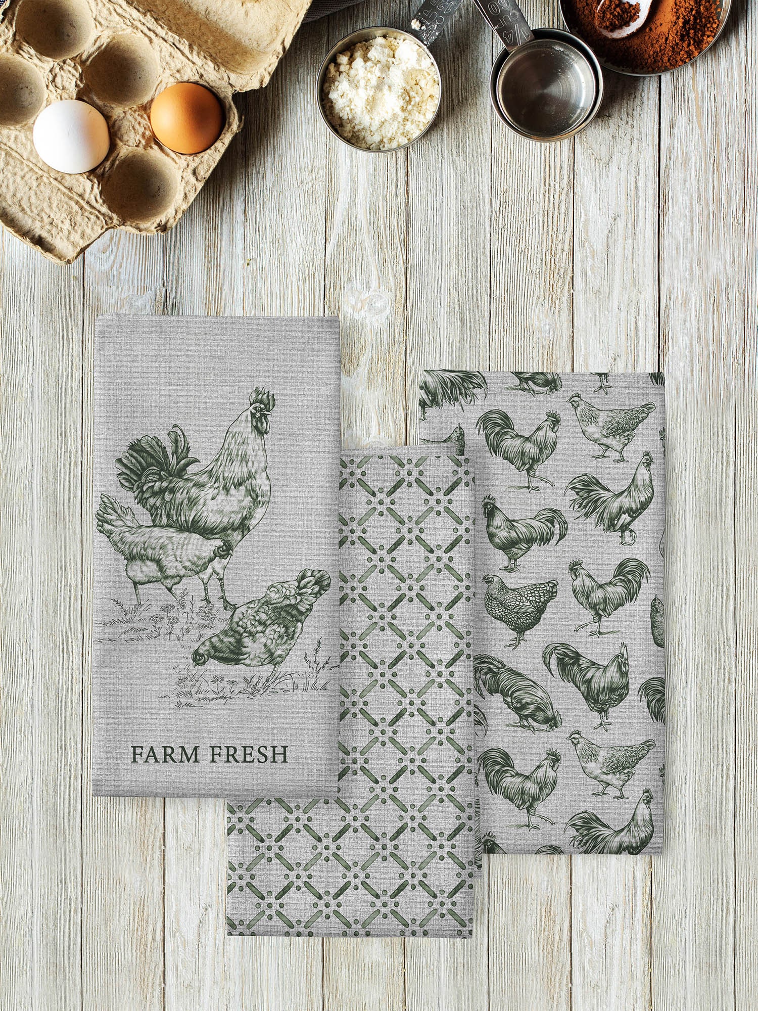 Комплект полотенец Унисон Farm fresh 1
