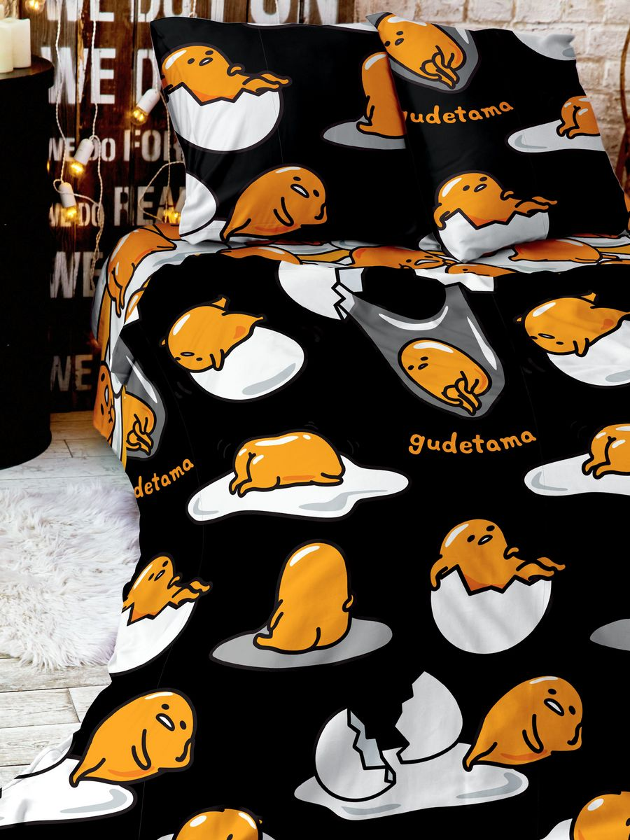 Постельное бельё Непоседа Gudetama Black 2