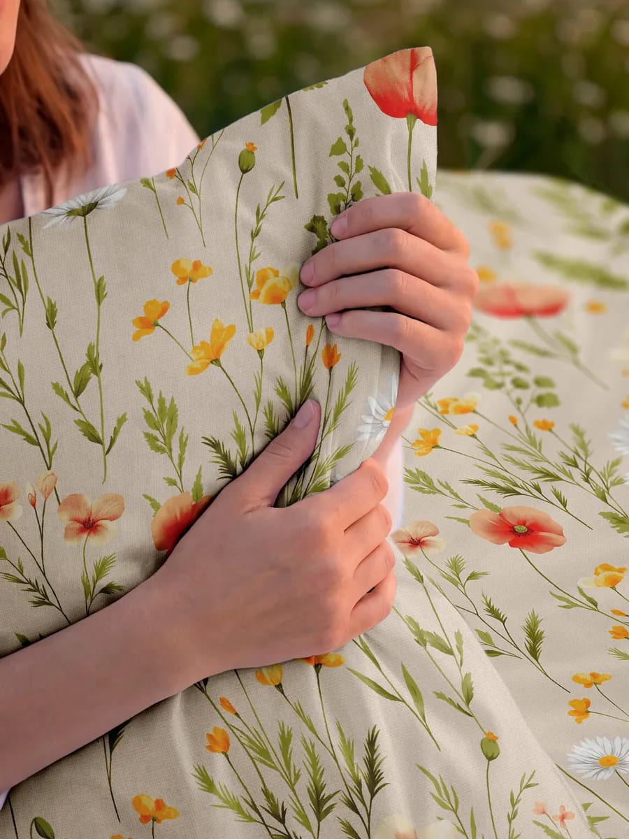 Постельное бельё Флоранс Маковый луг 1