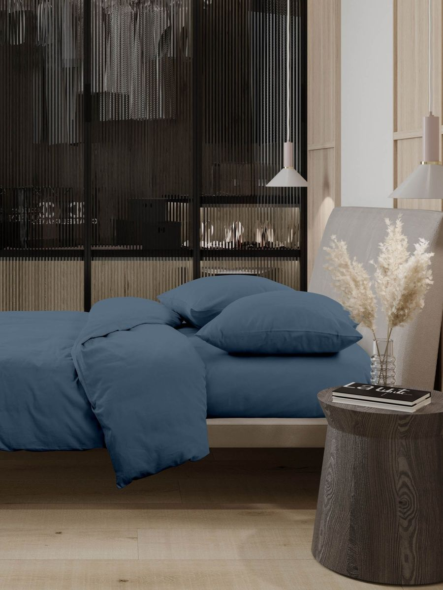 Постельное бельё Унисон Moonlight Blue 0