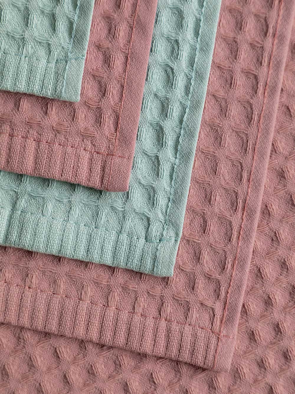 Комплект вафельных полотенец, Mia Cara 3